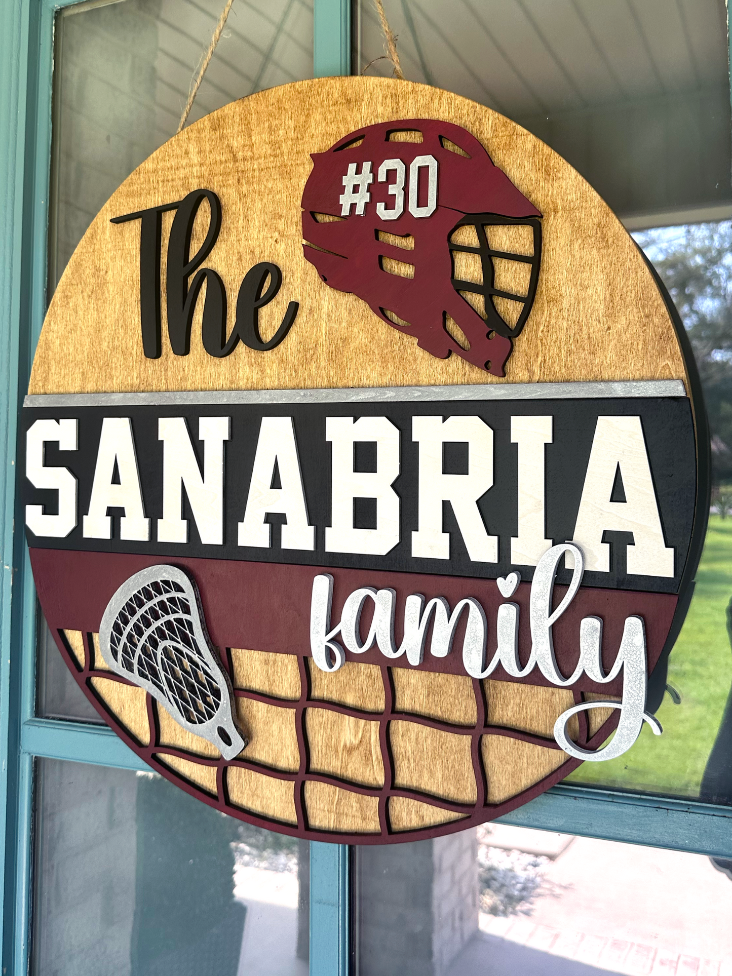 LR-Lacrosse Family Sign