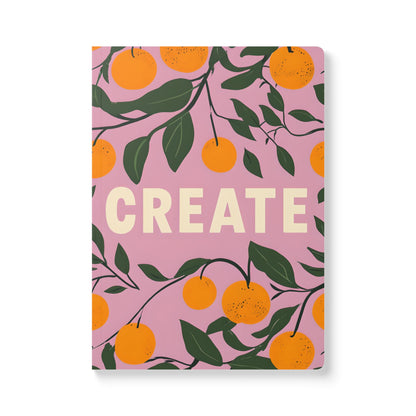 Creative Inspiration Softcover Journal, Writers Notebook, Artistic Planner, Mindful Journaling, Gift for Creatives