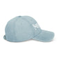Embroidered Denim Hat – Sanabria Design Co. – Stylish Casual Accessory