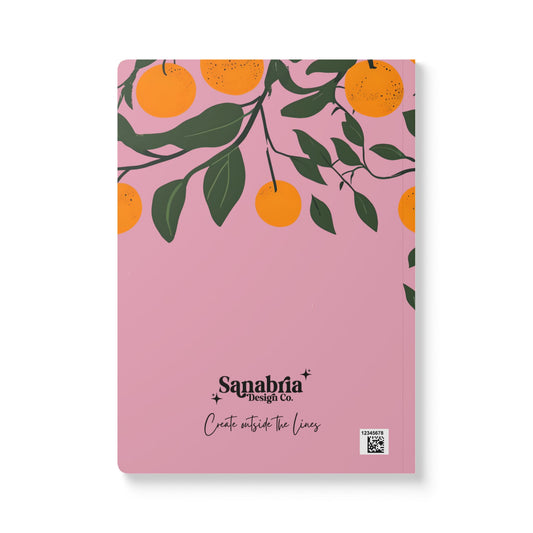 Creative Inspiration Softcover Journal, Writers Notebook, Artistic Planner, Mindful Journaling, Gift for Creatives