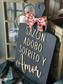 Sazon, Adobo, Sofrito Y Amor Cutting Board Sign
