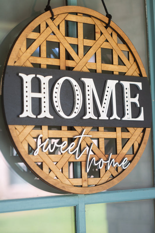 Home Sweet Home Tobacco Basket