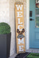 Interchangeable Welcome Porch Sign