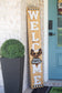 Interchangeable Welcome Porch Sign