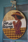 Step Into Blessings Door Sign – Praying Woman Design