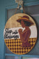 Step Into Blessings Door Sign – Praying Woman Design