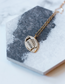 Personalized Football Necklace – Engraved Stainless Steel in Gold or Silver