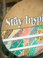 Stay Inspired Door Hanger