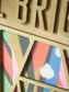 Shine Bright Geometric Door Hanger