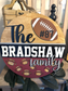 Custom Sports Family Door Sign